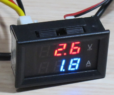 วัดDC volt0-100 วัดกระแส50A ในตัวเดียวกันพร้อมแถมRshunt